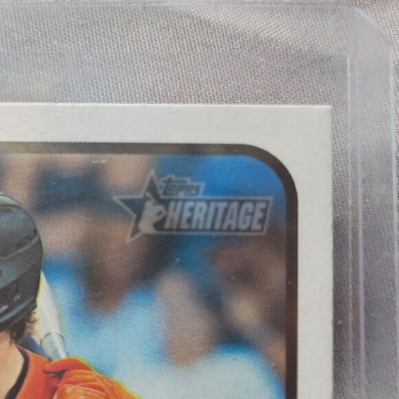 Adley Rutschman 2022 Topps Heritage Minors' postseason highlights baseball card - Picture 3 of 7